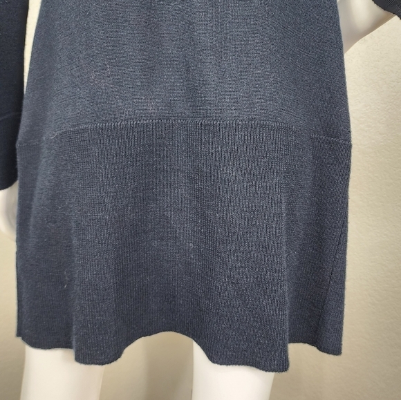 Soft Surroundings Black Wool Snap Close Long Sleeve Cardigan Size S - Picture 9 of 14